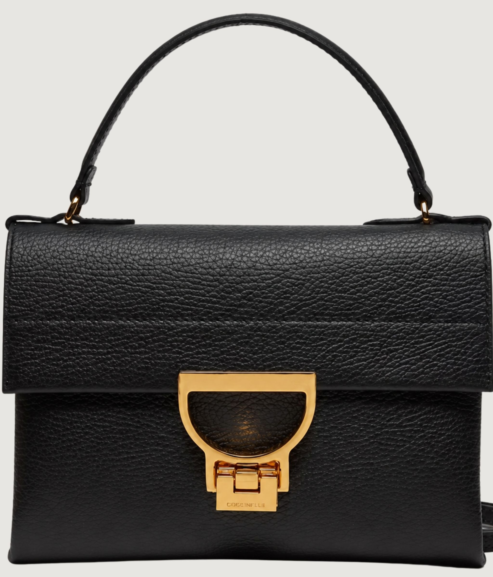 Coccinelle Arlettis — Elegant Italian crossbody Leather Bag|დახვეწილი იტალიური ტყავის ჩანთა