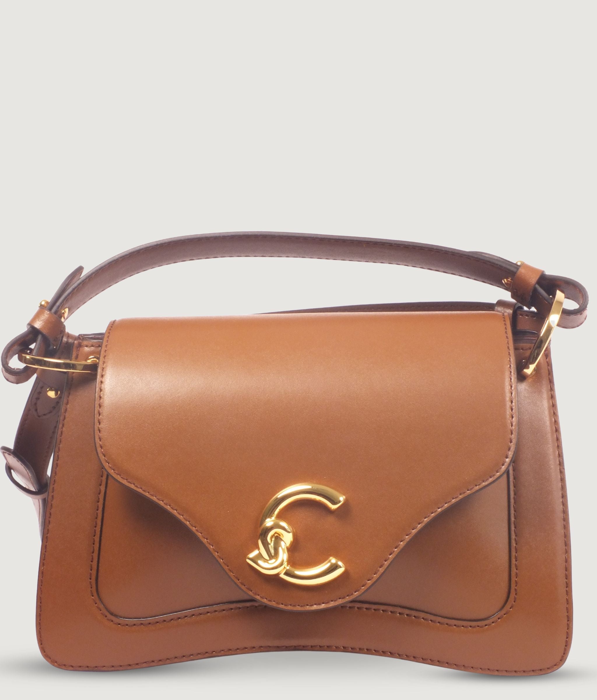 Coccinelle C-Me — ელეგანტური ტყავის ჩანთა