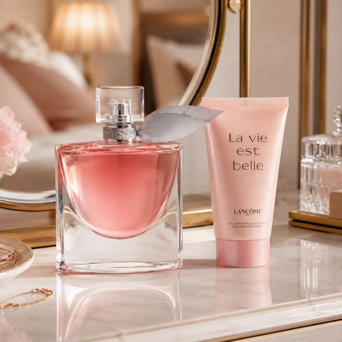 შეიგრძენით Lancôme La Vie Est Belle სასაჩუქრე ნაკრების ფუფუნებ