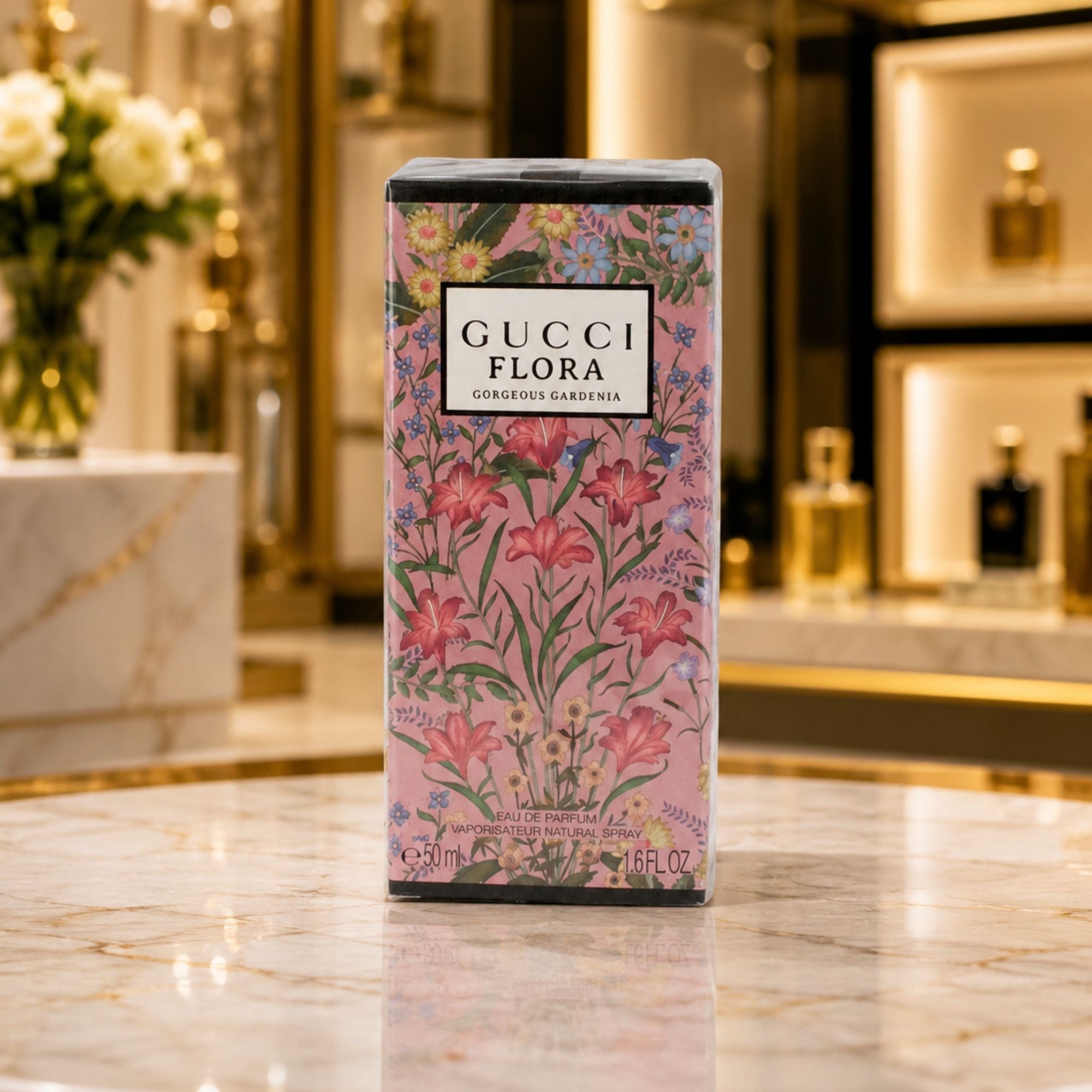 Gucci Flora Gorgeous Gardenia EDP 50 ml – ქალის სუნამო