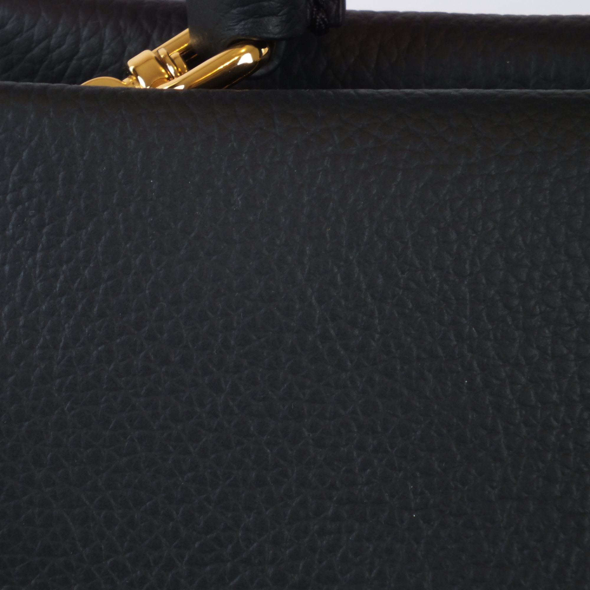 Coccinelle Braided Handle Leather Crossbody Bag – Black