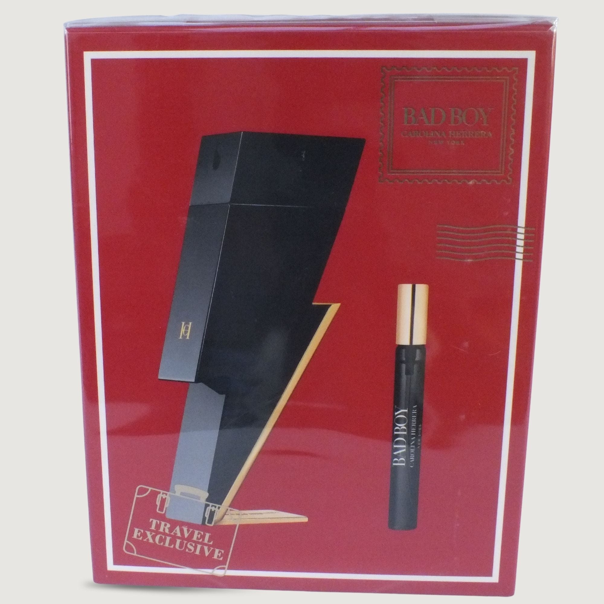 Carolina Herrera Bad Boy Travel Exclusive Set – Eau de Toilette 100 ml + 10 ml