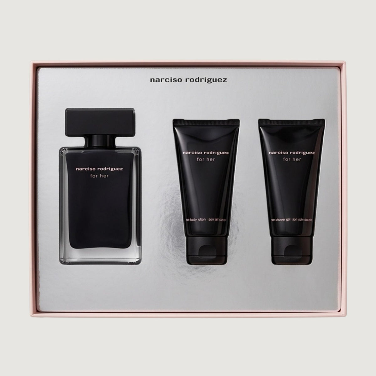 Narciso Rodriguez For Her Eau de Toilette-ის სასაჩუქრე ნაკრები