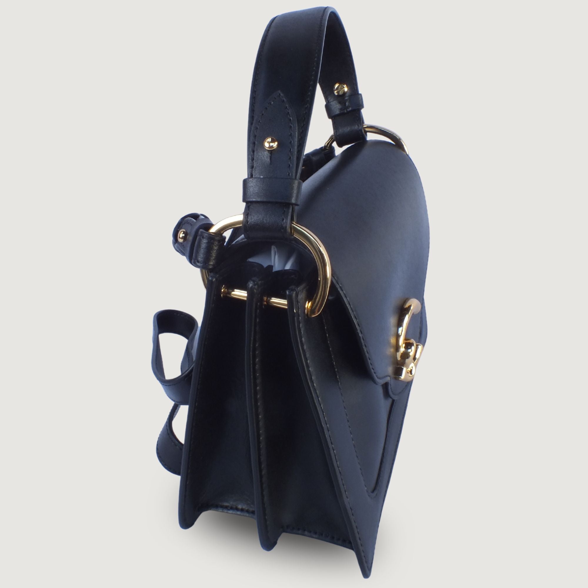 Coccinelle C  Calf Leather Bag – Black