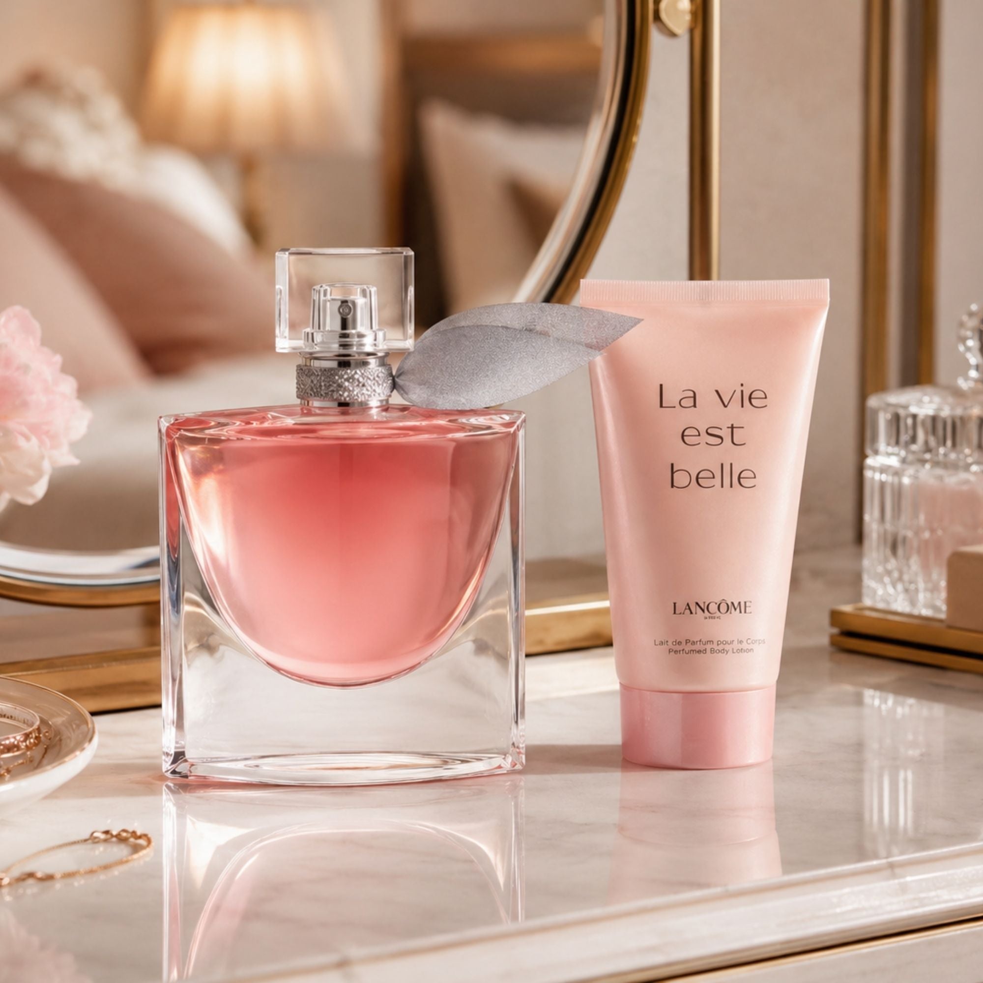 შეიგრძენით Lancôme La Vie Est Belle სასაჩუქრე ნაკრების ფუფუნებ