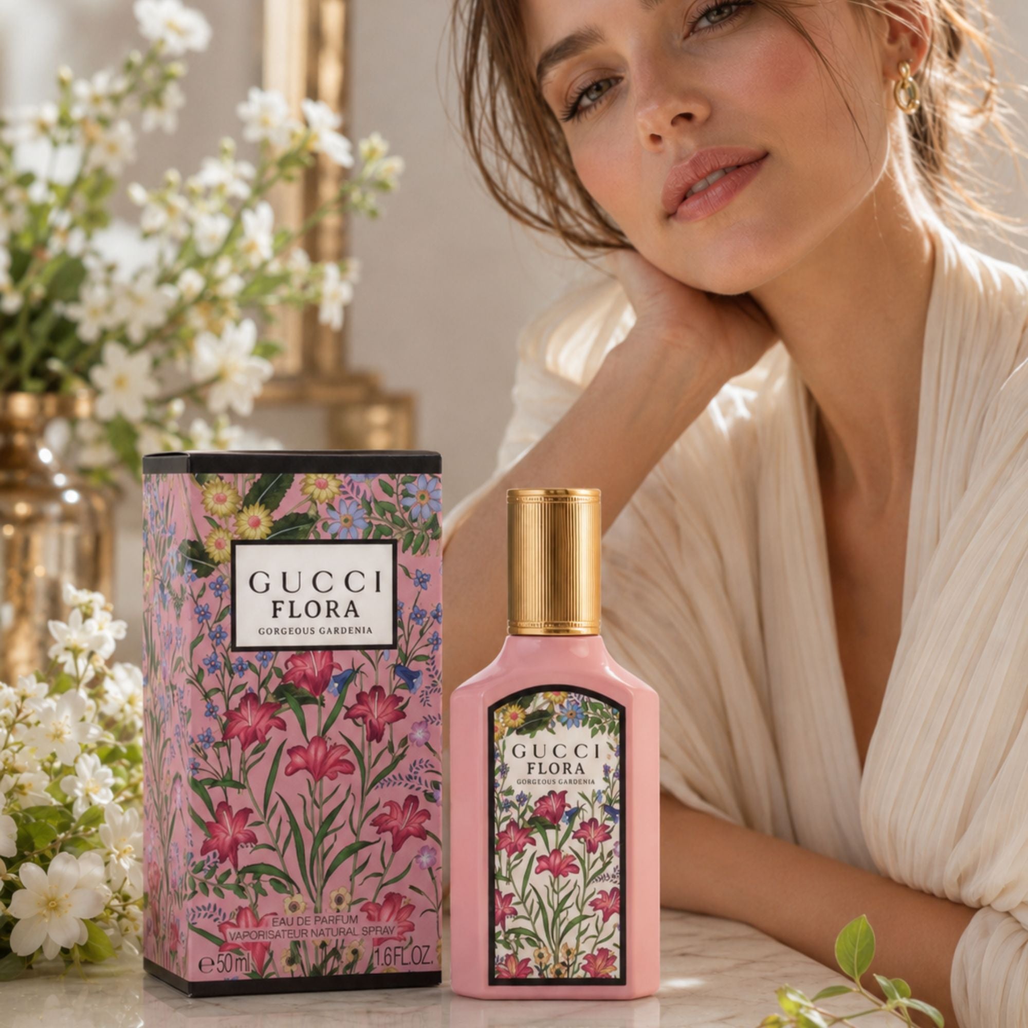 Gucci Flora Gorgeous Gardenia EDP 50 ml – ქალის სუნამო