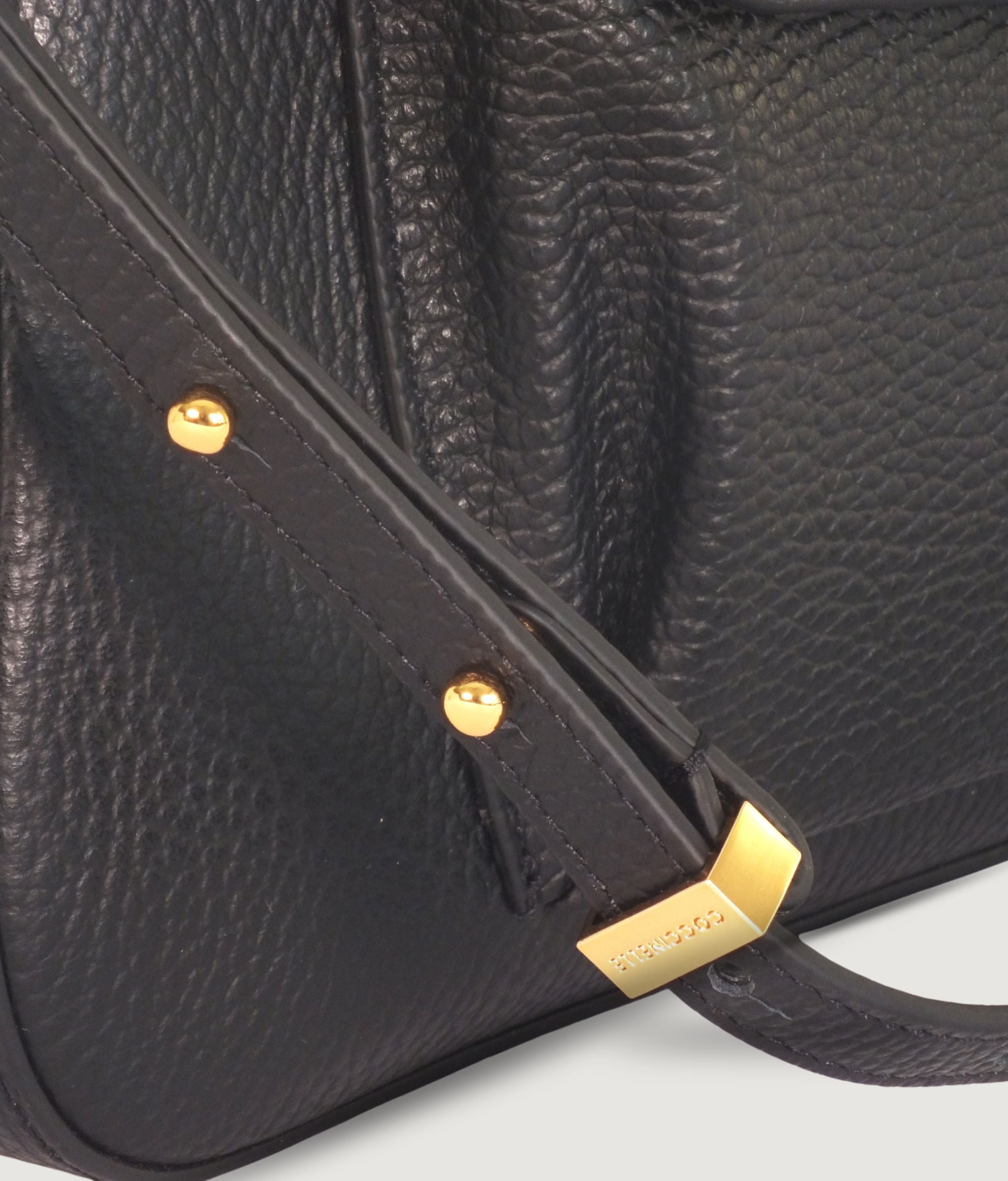 Coccinelle Beat Generation Black Leather Shoulder & Crossbody Bag