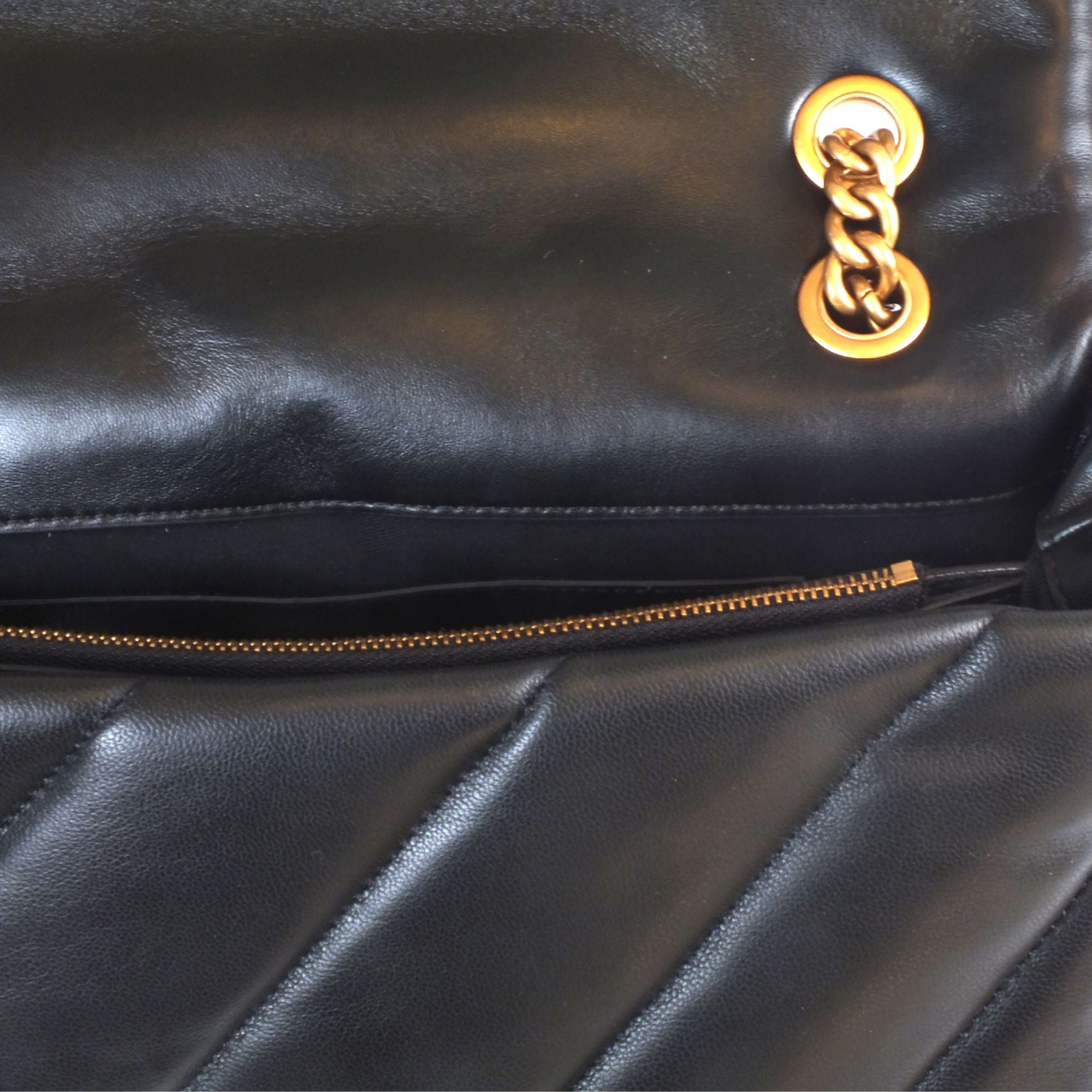 Pinko Love Bag  max Puff Black Leather