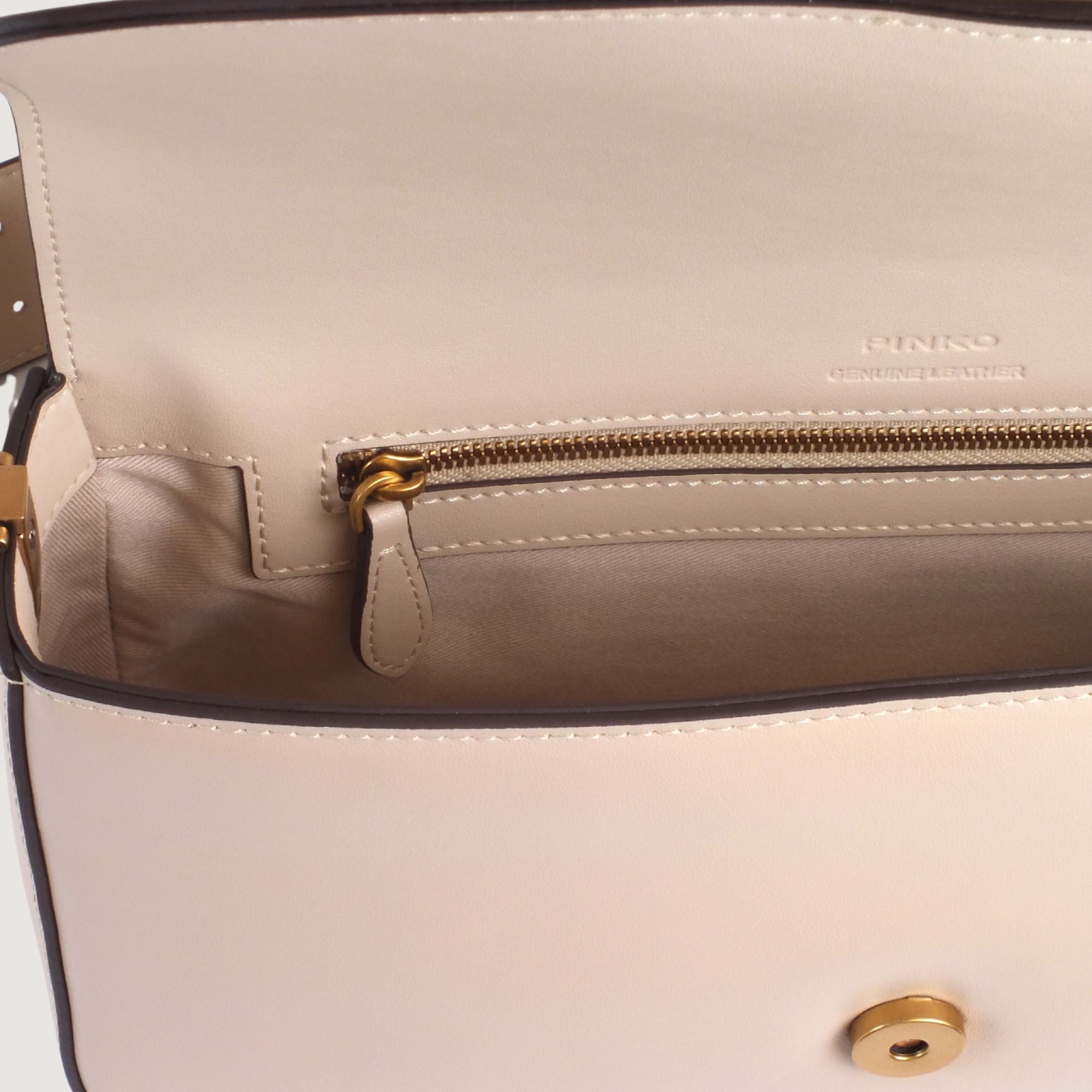 Pinko Beige Crossbody Bag medium