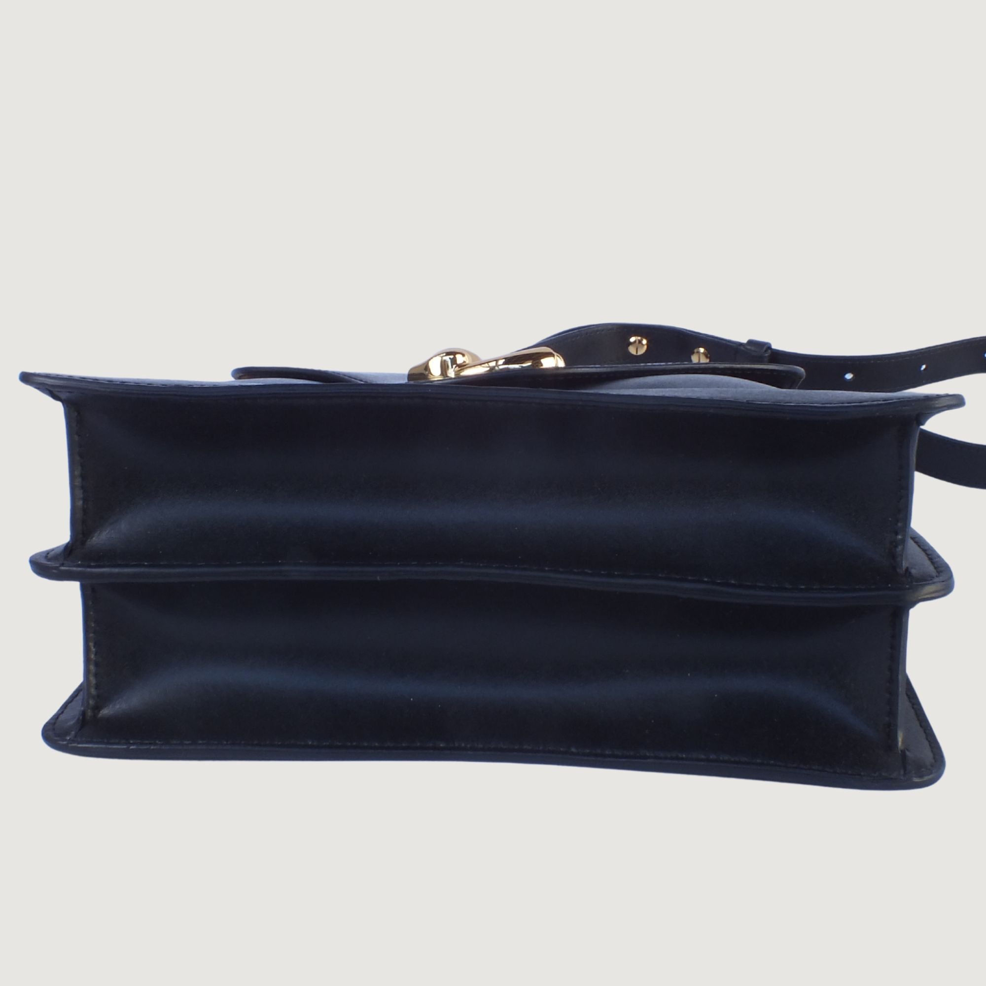 Coccinelle C  Calf Leather Bag – Black